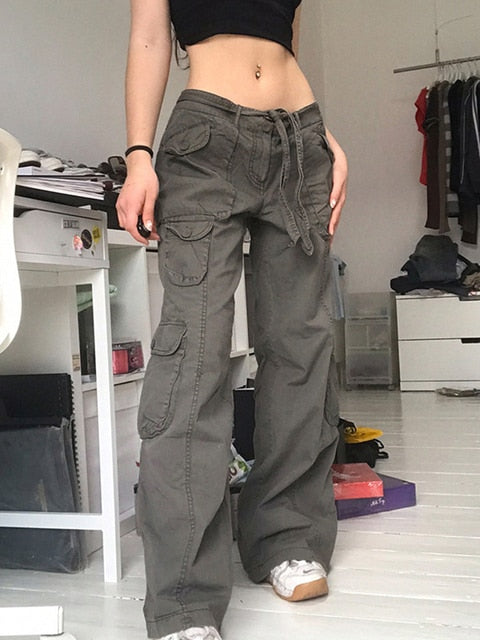 Straight Leg Cargo Pants