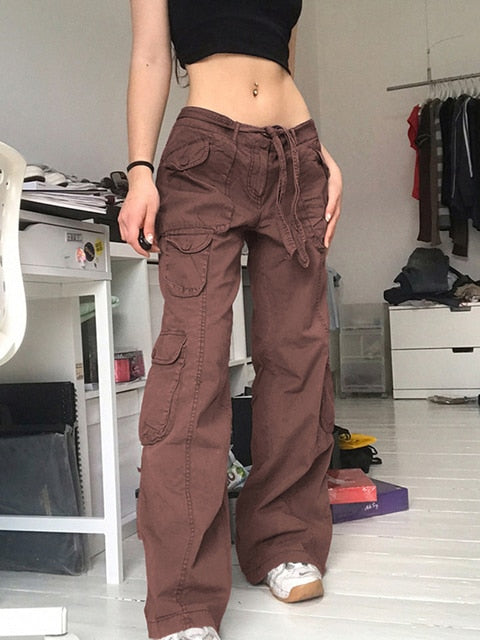 Straight Leg Cargo Pants