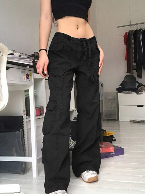 Straight Leg Cargo Pants